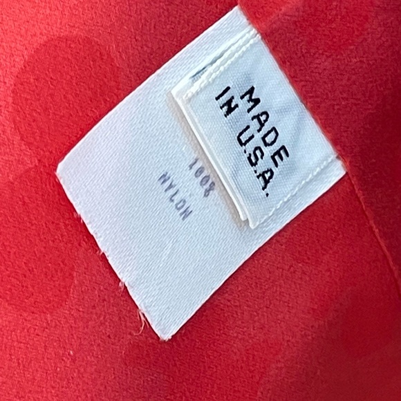 Vintage Todd Oldman orange/red blazer, silver buttons - Picture 10 of 10